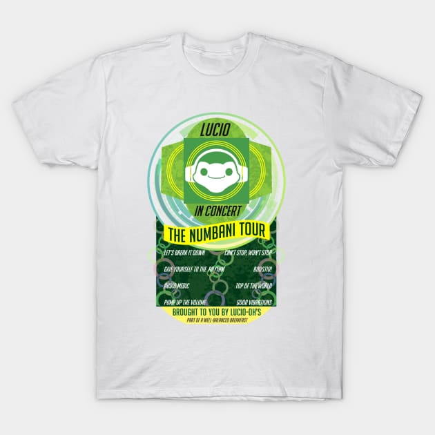 Lucio Live! T-Shirt by remarcable